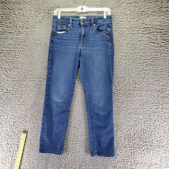 Universal Thread Jeans Womens 2/26R Blue High Rise Slim Straight - Picture 1 of 9